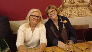 Beatrice Lentati (a destra) e Annalisa Lalumera, anche lei storica socia di EUconsult Italia